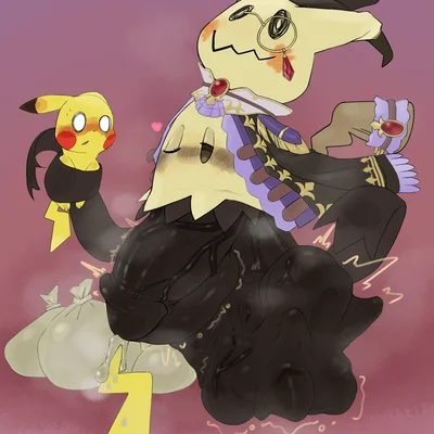 noble style mimikyu (nintendo, pokemon) created by .f 9578