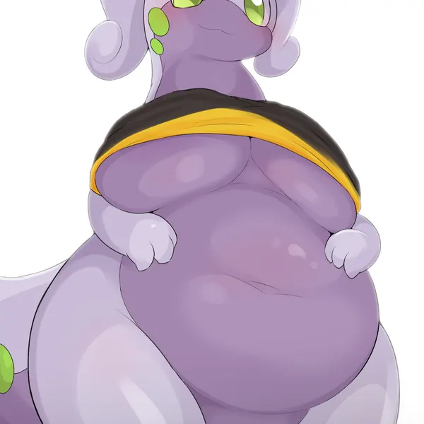 orange unite style goodra (nintendo, pokemon) created by type
