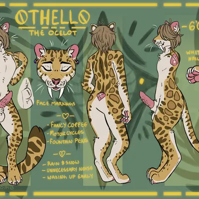 othello (othelloocelot) created by peppertomb