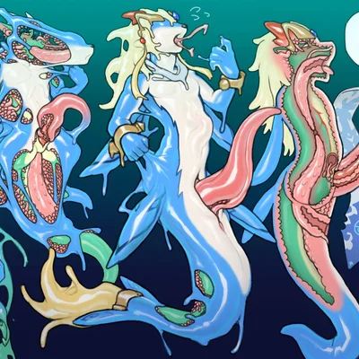 poison pepper (jimnan), shaorune (bandai namco, european mythology) created by whcy