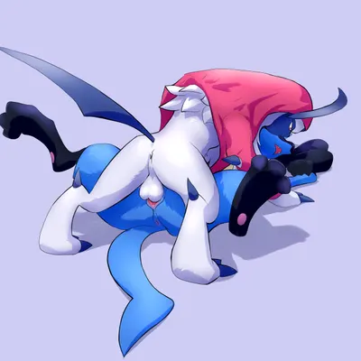 pokebert (absol) (nintendo, pokemon) created by ds h0rn