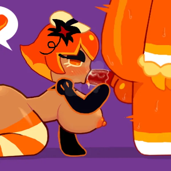 pompon (cookie run), pumpkin pie cookie (cookie run, cookie run kingdom) created by pangotime