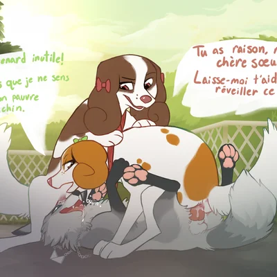 ponne (belfort and lupin), shu (shuthegreyfox), tane (belfort and lupin) (belfort and lupin) created by kryotea