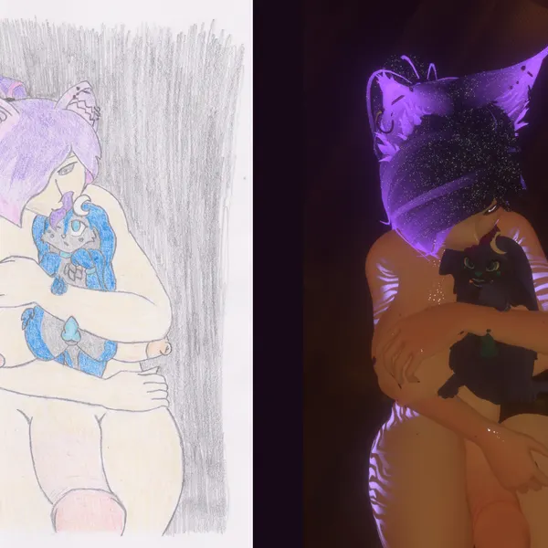 praise the hobkin (therealmessyroomguy1) (vrchat) created by therealmessyroomguy1