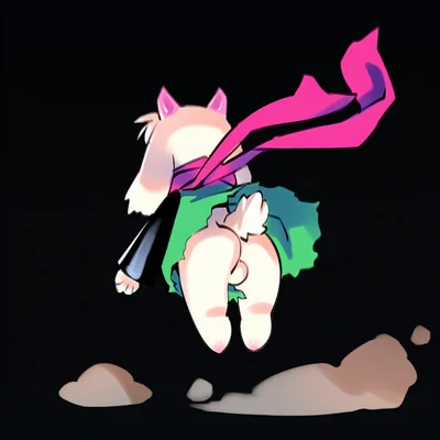 ralsei (deltarune, undertale (series)) created by 4chan anon