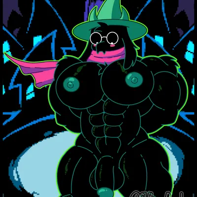 ralsei (deltarune, undertale (series)) created by ch4mm0zotz