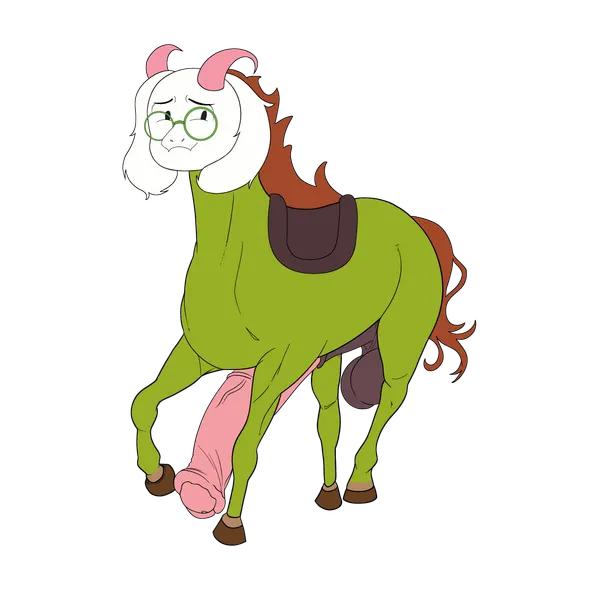 ralsei, ralsei horse (deltarune, undertale (series)) created by madd modd