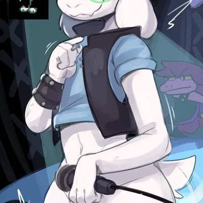 ralsei, susie (deltarune) (deltarune, undertale (series)) created by mawmain