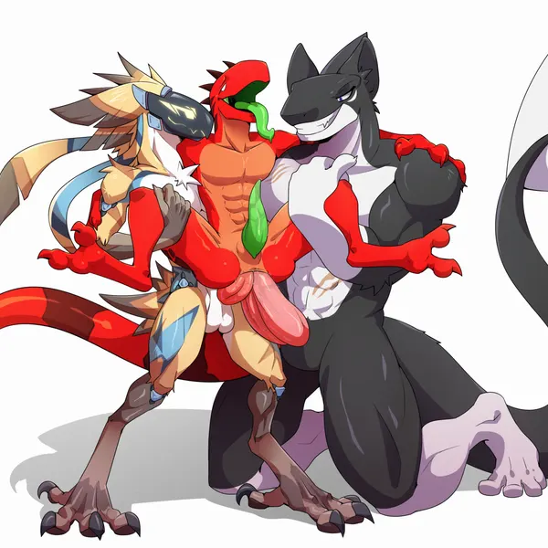 rebal (malicious), tech (artdeitech), twill (towaispirit) created by bere dolly art