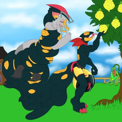 reece (samagthrav2), sylus (flardan) (nintendo, pokemon) created by samagthrav2