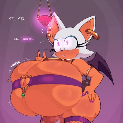 rouge the bat (sega, sonic the hedgehog (series)) created by zetaskully