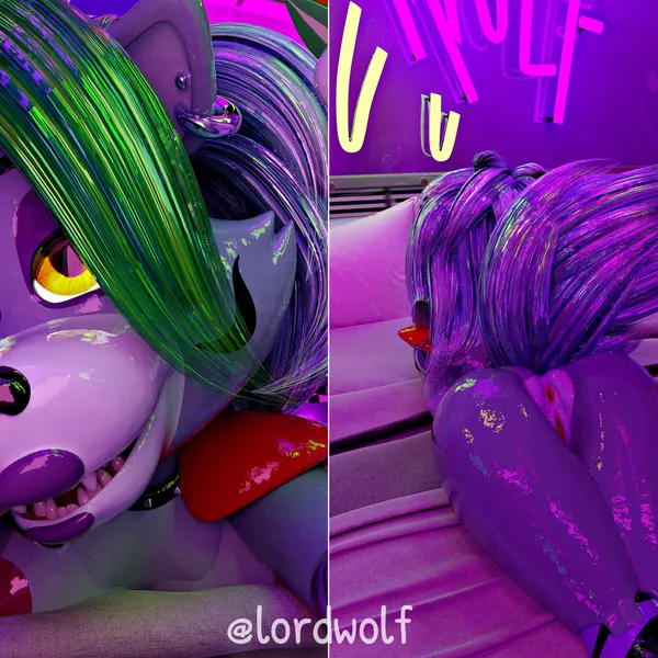 roxanne wolf (five nights at freddy's, five nights at freddy's: security breach) created by lordwolf