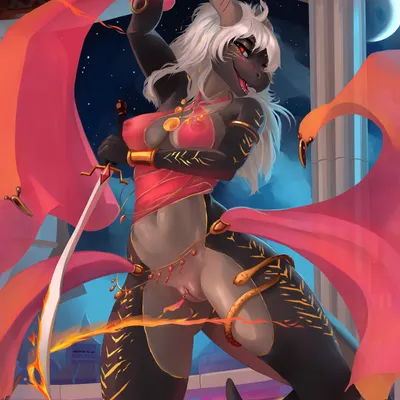 safiyya (scidragon) (mythology) created by merrunz