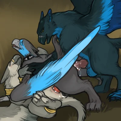 sahana (bateleurs), velgr (bateleurs), zephyr (bateleurs) (mythology) created by torakuta