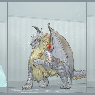 saybin iacere, versa nadeen (mythology) created by gorezing