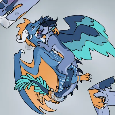 serdagonn (character), sweven (character) (mythology, wings of fire) created by paye nappeule