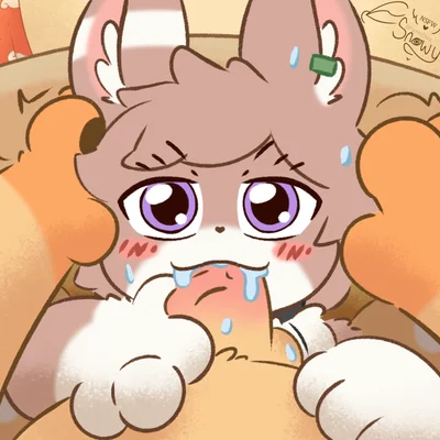 sibuxiang the deer (fabulous beasts), tuye (fabulous beasts) (fabulous beasts) created by snowy (furrito thicc)