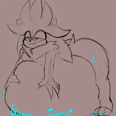 silver the hedgehog (sega, sonic the hedgehog (series)) created by g00eygutz