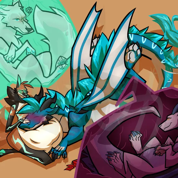 sky (skydragonsn), vigforkast (warth) (mythology) created by warth