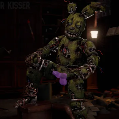 springtrap (fnaf) (dead by daylight, five nights at freddy's) created by viperkisser