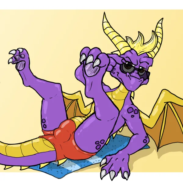 spyro (activision, mythology) created by balamoo
