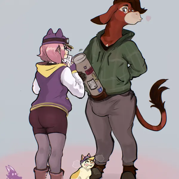 steam delivery girl, steam sale cat (steam (software), valve) created by newd