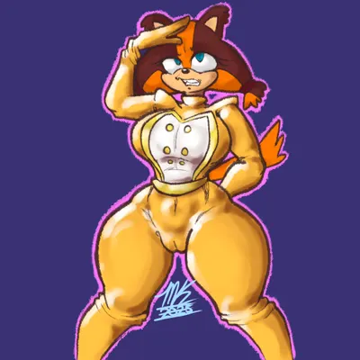 sticks the jungle badger (sega, sonic boom) created by kukaboom