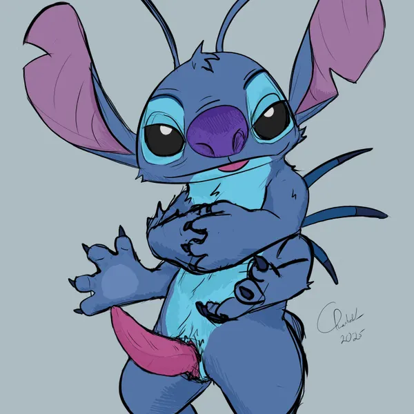 stitch (lilo and stitch) (disney, lilo and stitch) created by charbold