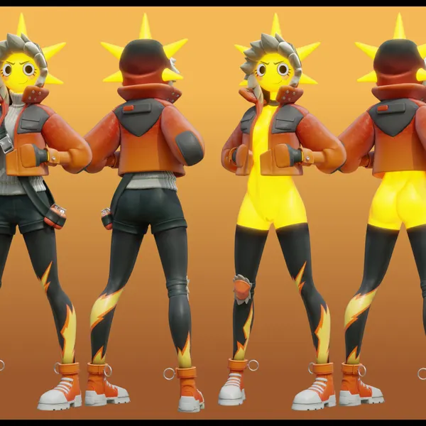 sunspot (fortnite) (epic games, fortnite) created by pickle juice