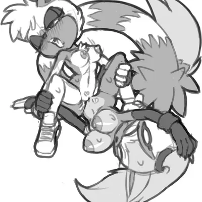 tangle the lemur, whisper the wolf (idw publishing, sega) created by rockthebull