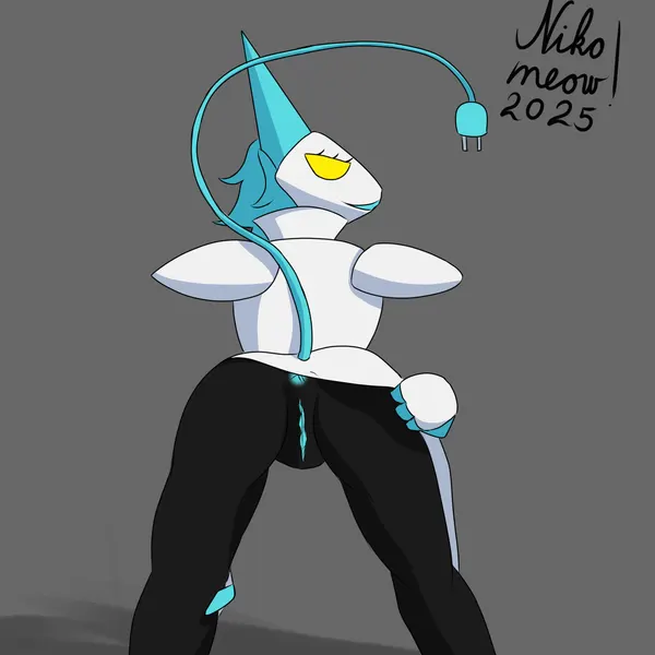 tasque manager (deltarune, undertale (series)) created by nikomeow