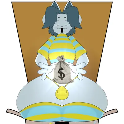 temmie (undertale) (undertale, undertale (series)) created by woopyy