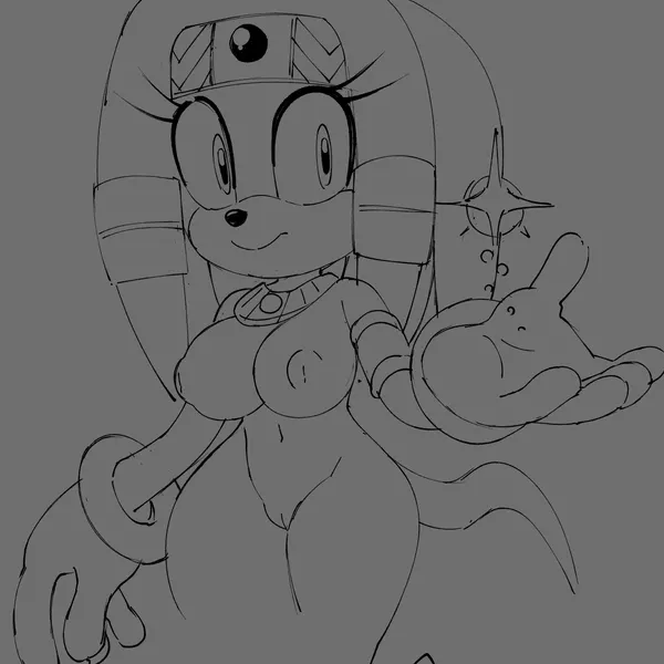 tikal the echidna (sega, sonic adventure) created by ravrous
