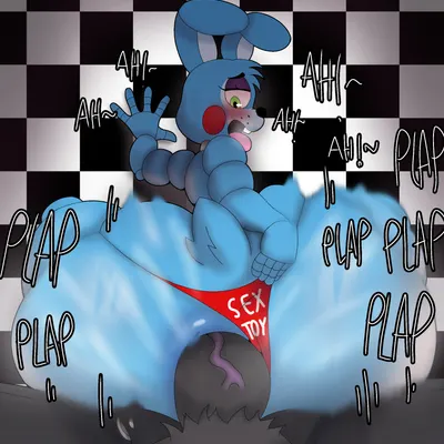 toy bonnie (fnaf) (five nights at freddy's, five nights at freddy's 2) created by crowundeadcat