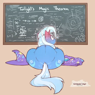 trixie (mlp) (friendship is magic, hasbro) created by cold-blooded-twilight