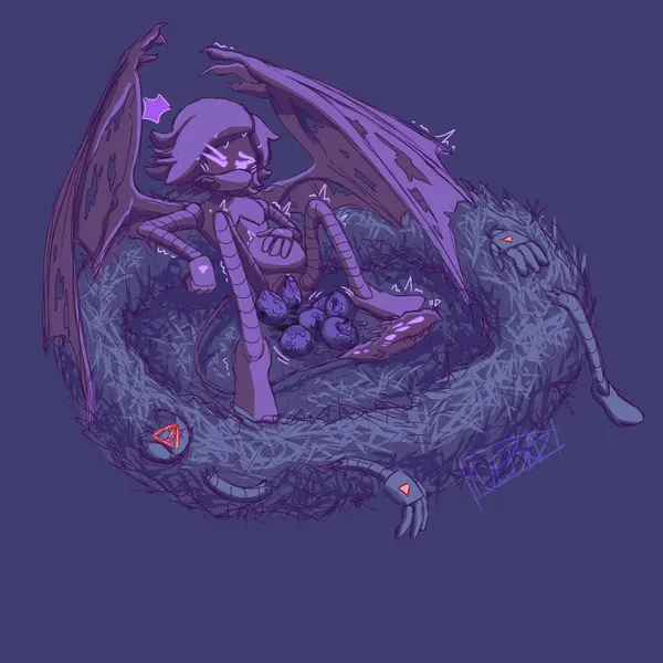 uzi (murder drones) (glitch productions, murder drones) created by nebulastr
