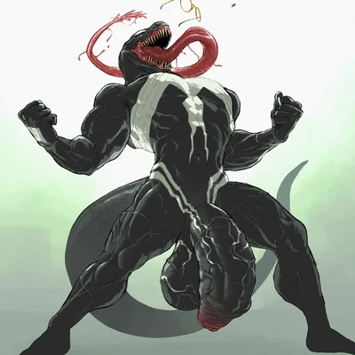 venom (marvel) (marvel) created by banana da boi