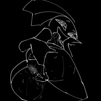 vibri (vib-ribbon) created by vussybussy