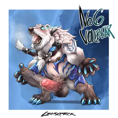 volibear (league of legends, riot games) created by crazydrak