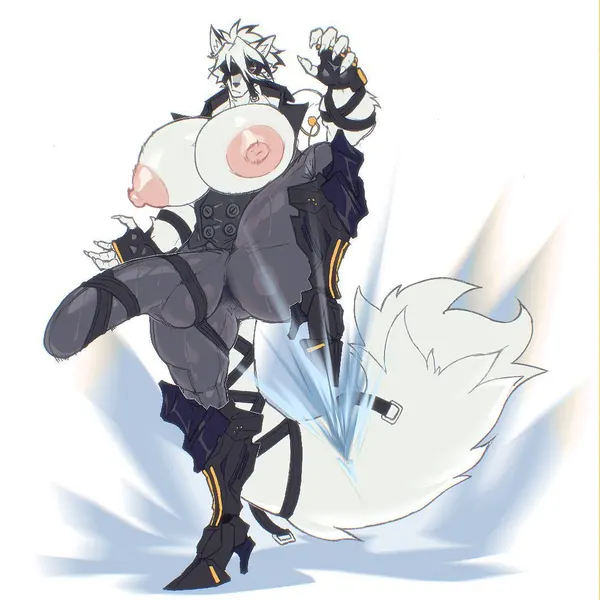 von lycaon (mihoyo, zenless zone zero) created by lunion19