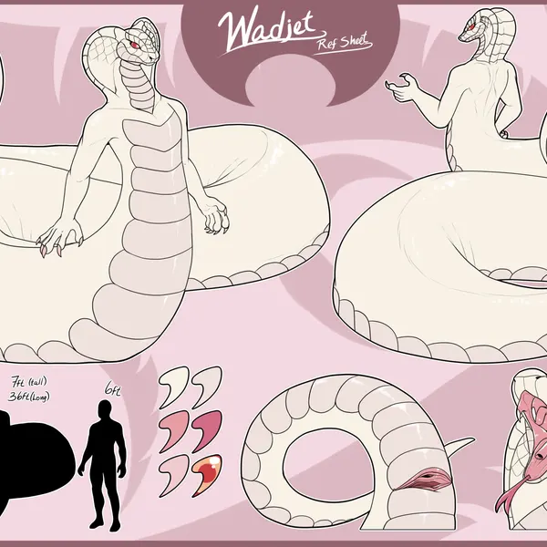 wadjet (justawhitefish) (mythology) created by shikaro