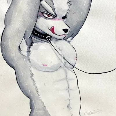 wolf o'donnell (nintendo, star fox) created by ulala ko