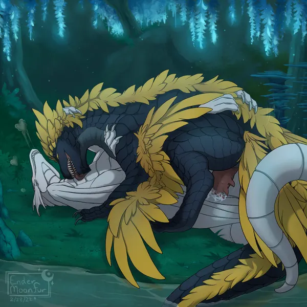 wyrdra (mythology) created by endermoonfur