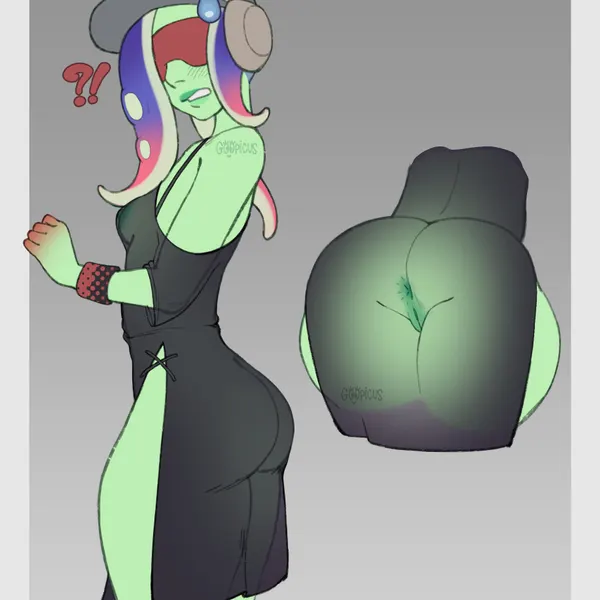 acht (splatoon) (nintendo, splatoon) created by goopicusprn