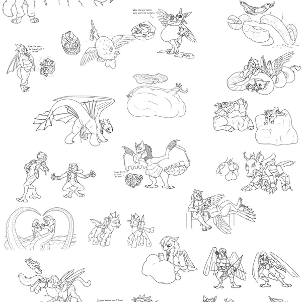 acorn (oc), allister (xodious), arrox (capcom, dreamworks) created by doesnotexist