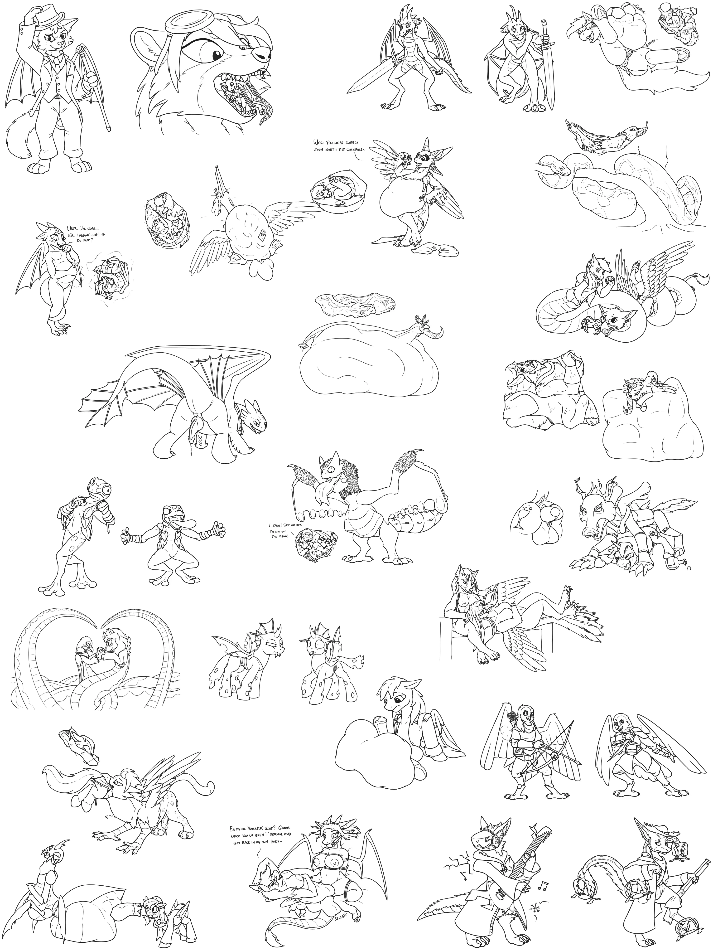 acorn (oc), allister (xodious), arrox (capcom, dreamworks) created by doesnotexist