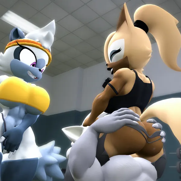 adam (juicyducksfm), fan character, tangle the lemur (idw publishing, sega) created by juicyducksfm