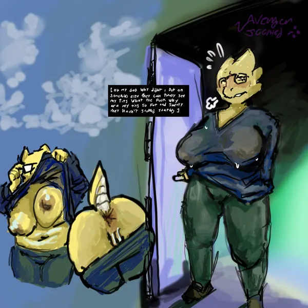 alphys (undertale (series)) created by oregano