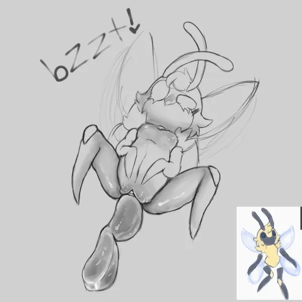 amberfly (hoshikodomo), fan character (hollow knight (franchise), team cherry) created by hoshi kodomo