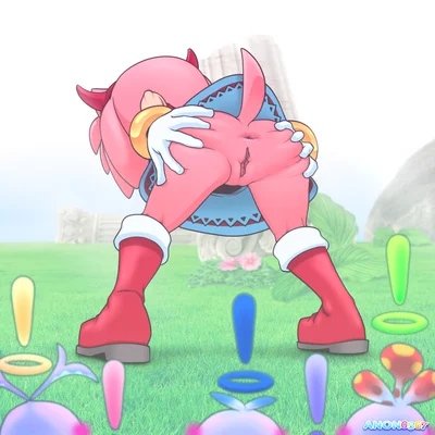 amy rose (sega, sonic the hedgehog (series)) created by anon0567